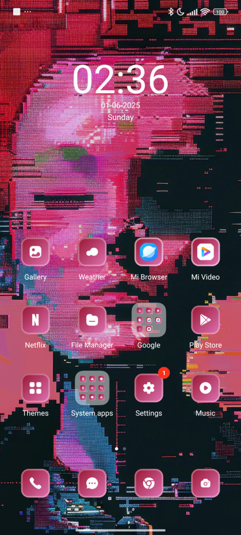 Vibrant screenshot
