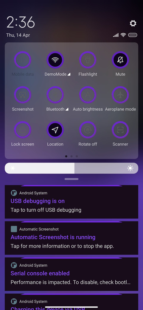 Violet IZ V13 screenshot