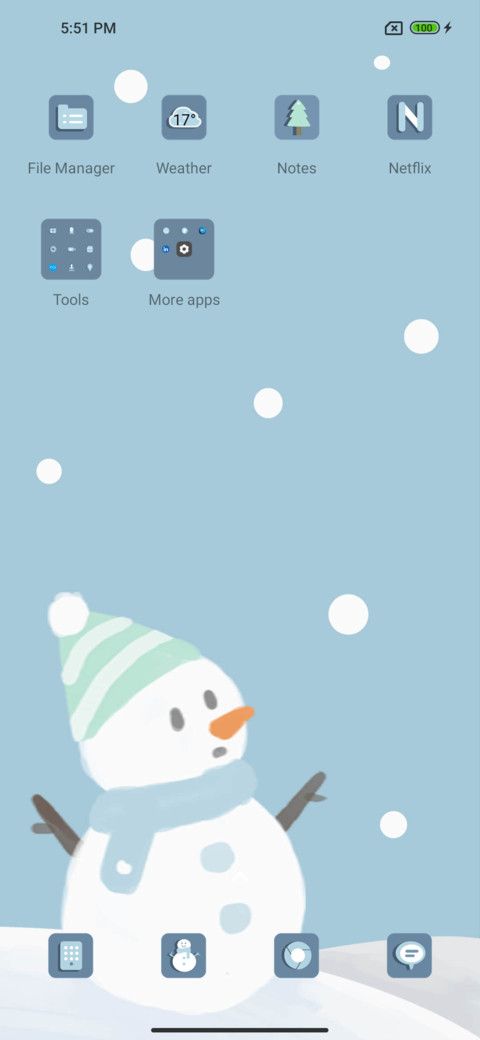Snow winter screenshot