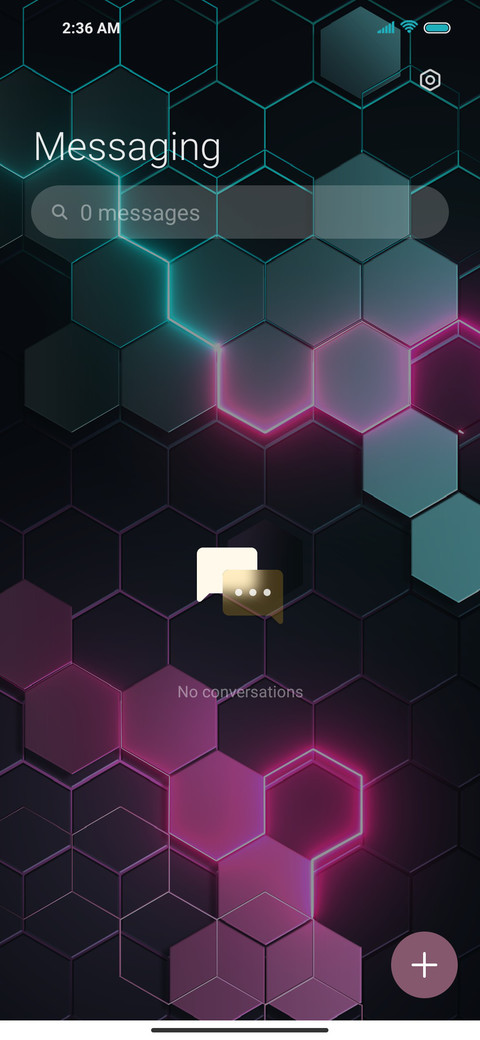 Technology metal screenshot