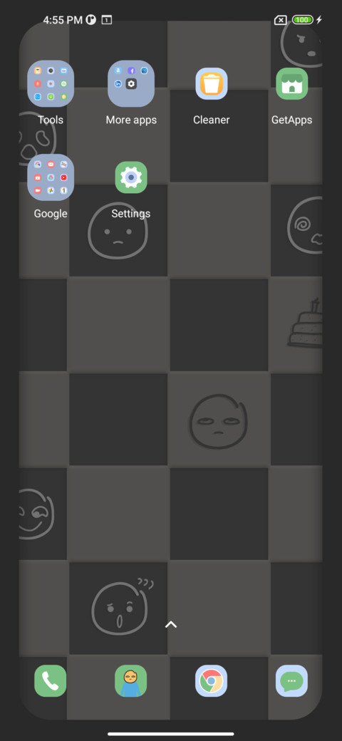 Simple chessboard screenshot