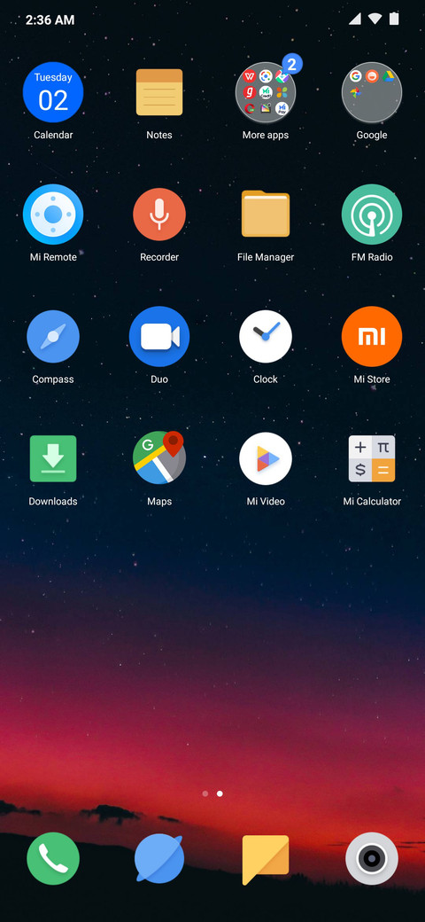 Pocophone screenshot