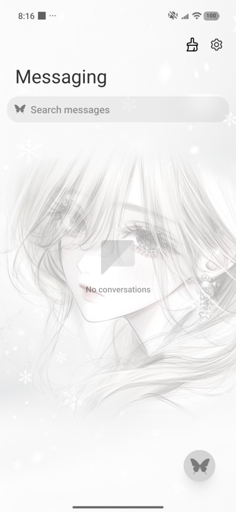 Winter Snow Girl screenshot