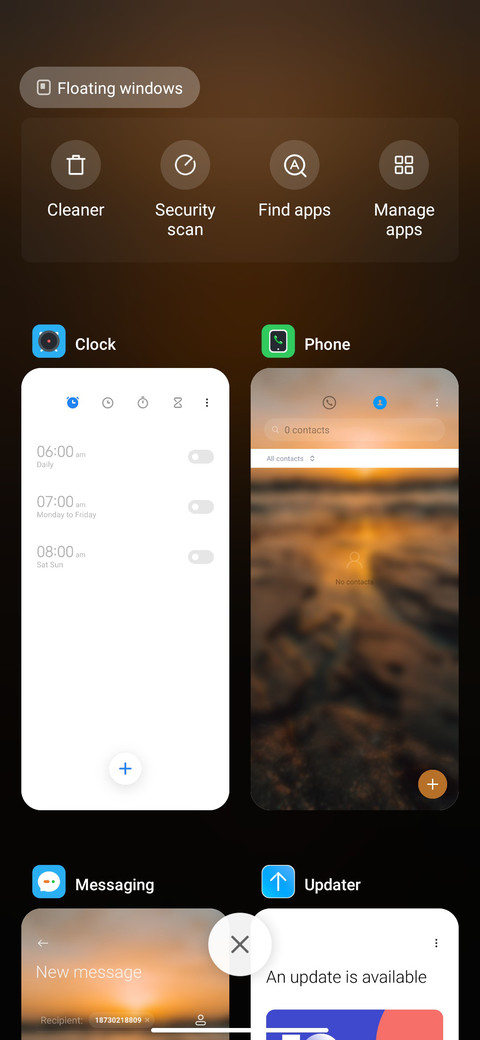 sunset screenshot