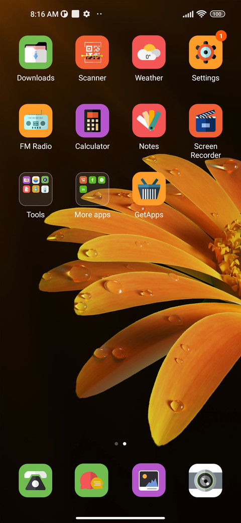 Morning dew screenshot