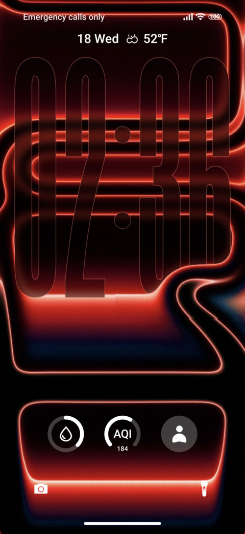 Red screenshot