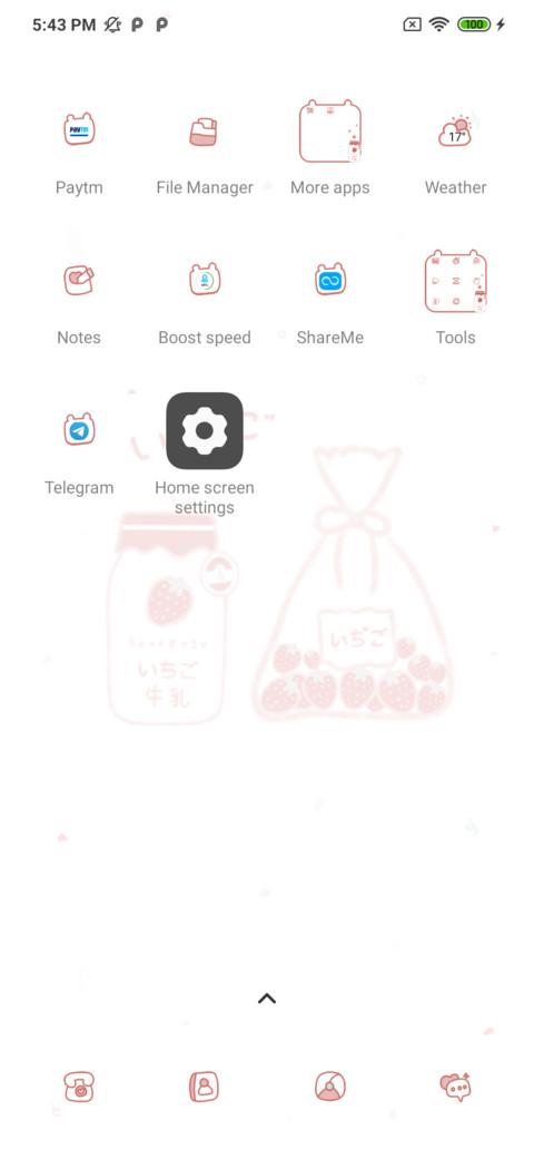 Strawberry milk screenshot