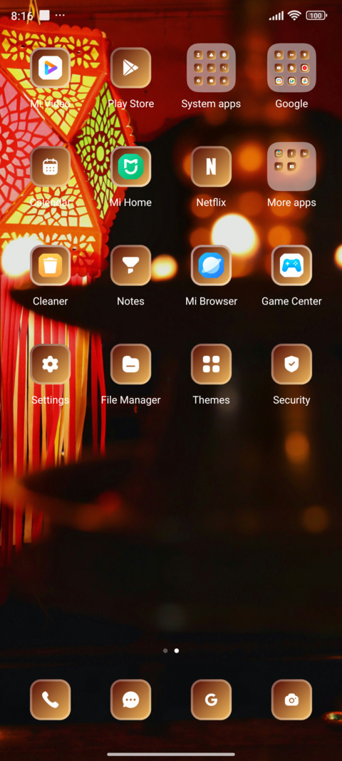 Lamp screenshot
