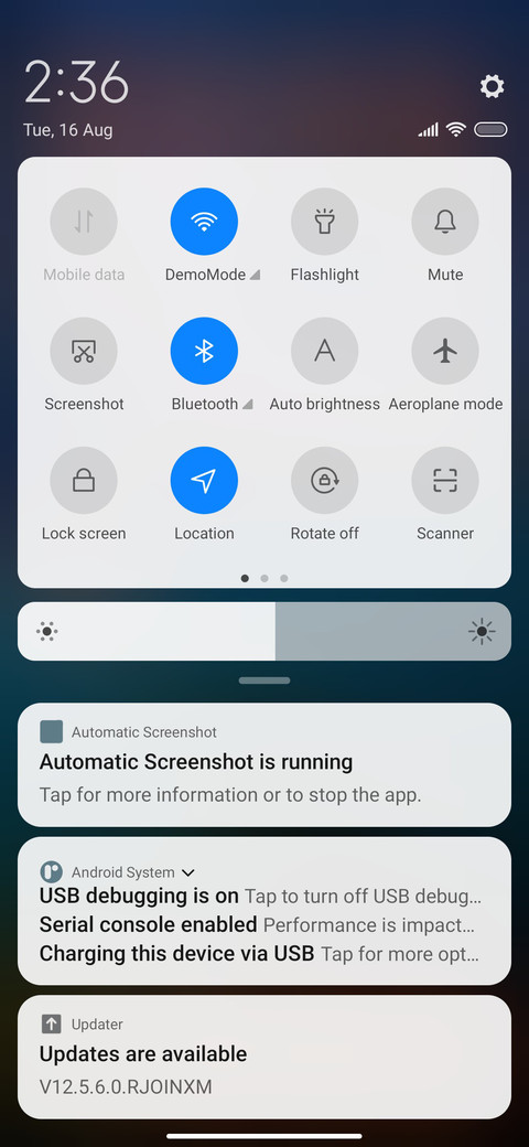 Lamp screenshot