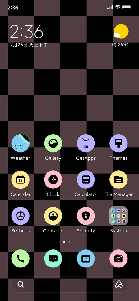 Black Pink Checker screenshot