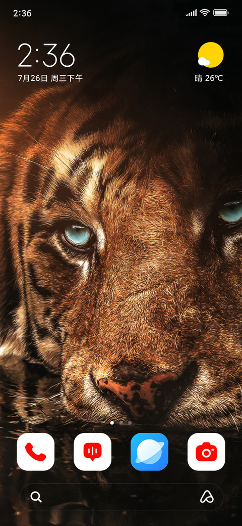 Tiger in Zoo screenshot