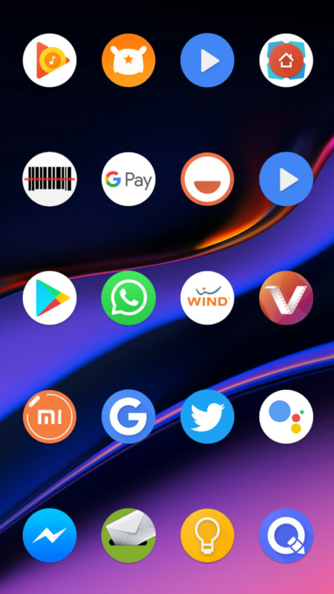 Android 9.0 Pie Dark screenshot