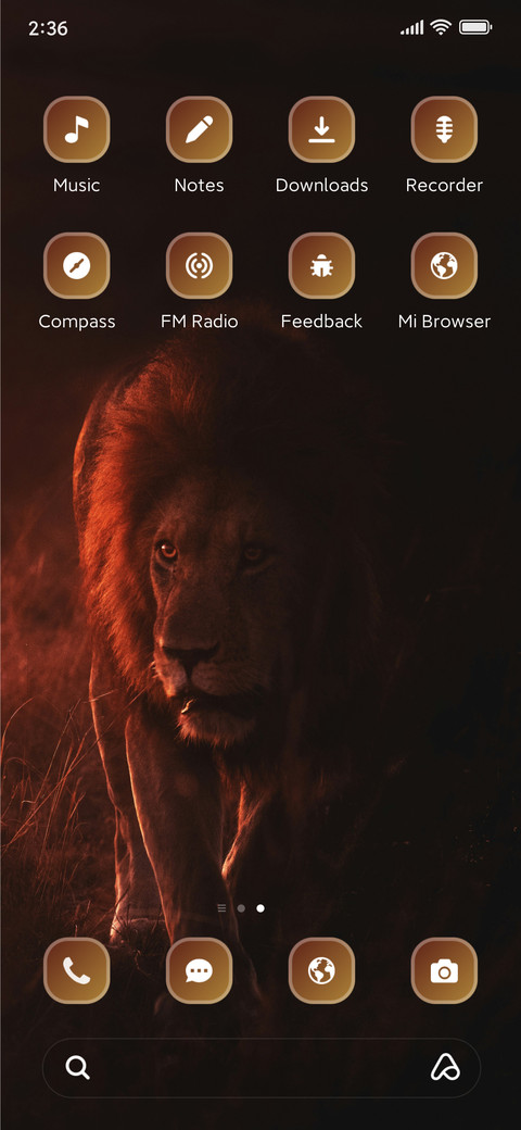 Lion screenshot