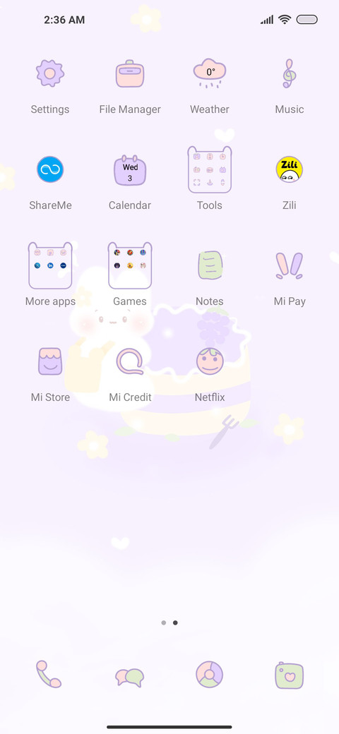 Hug cake screenshot