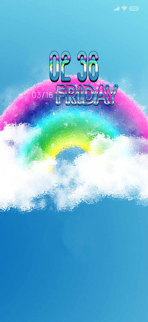 Rainbow Glassy screenshot