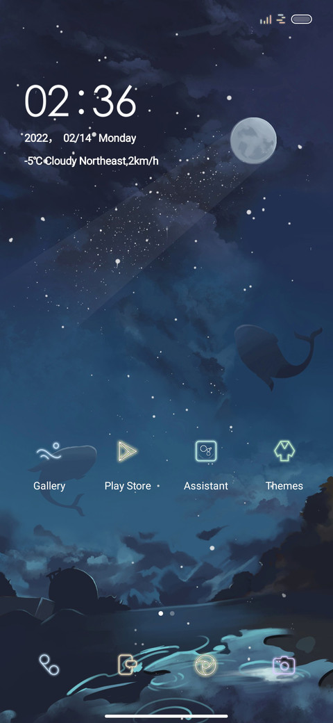 Whale sea screenshot