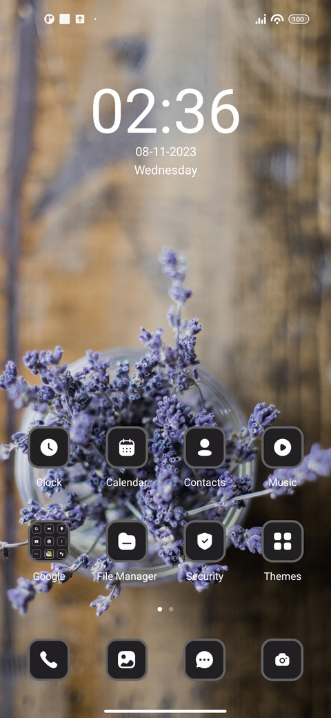 Lavender screenshot
