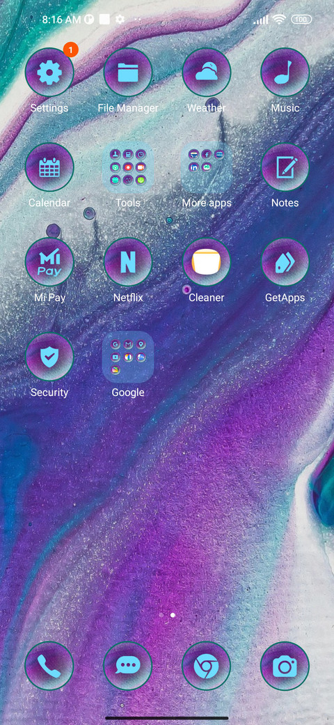 pastel colour screenshot