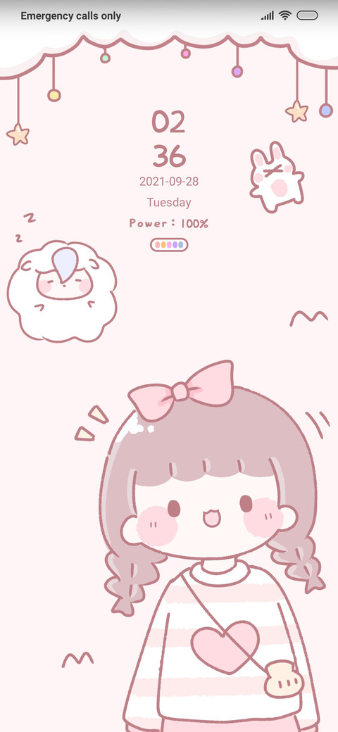 Pink girl screenshot