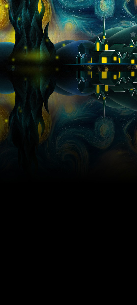 梵高的星空 screenshot