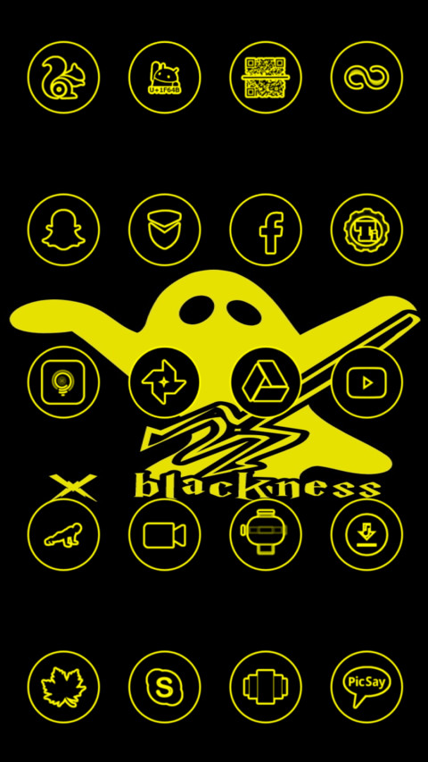 X Blackness  Snapchat Accent _DWM19 screenshot