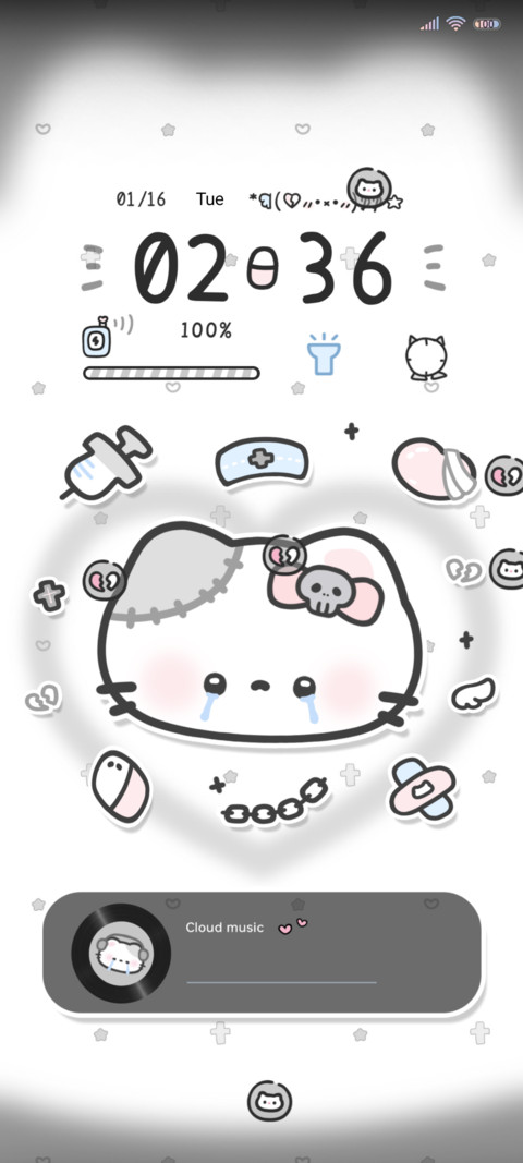 Sad little cat screenshot