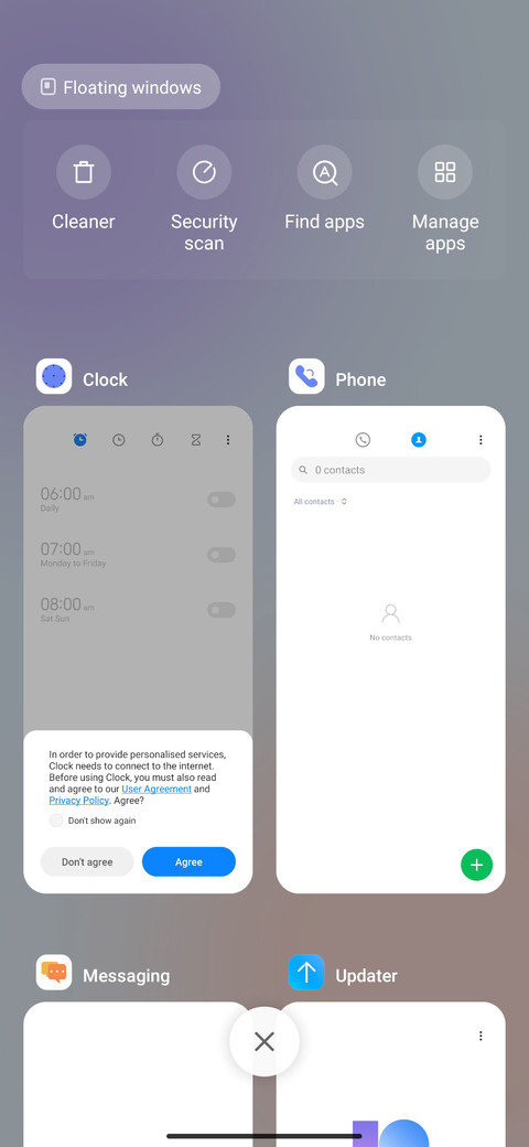 Orange Blue screenshot