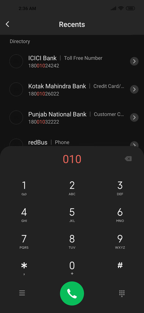 On schedule screenshot