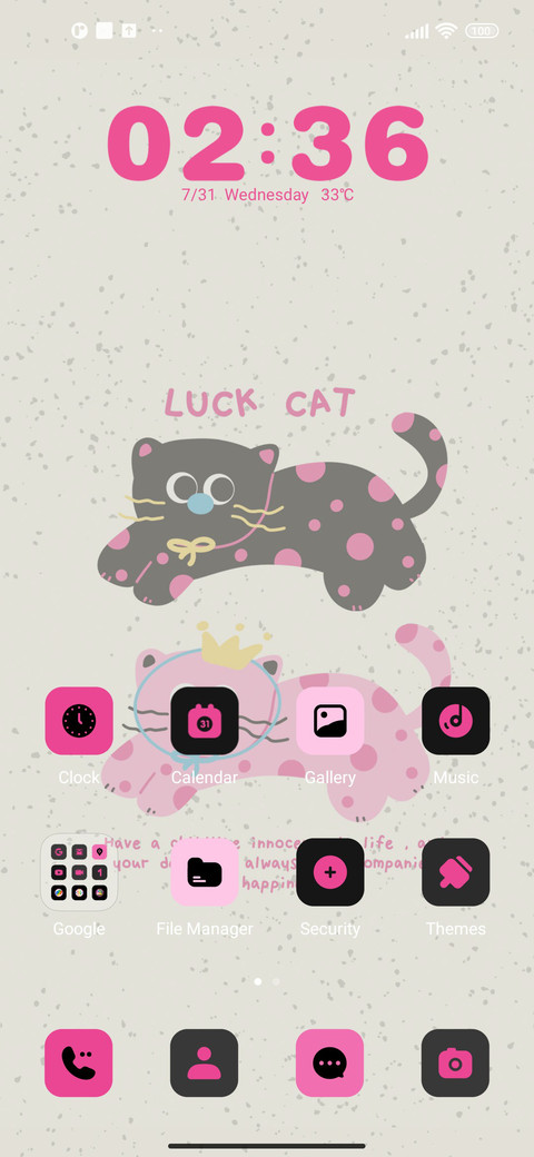 Colorful Cat screenshot