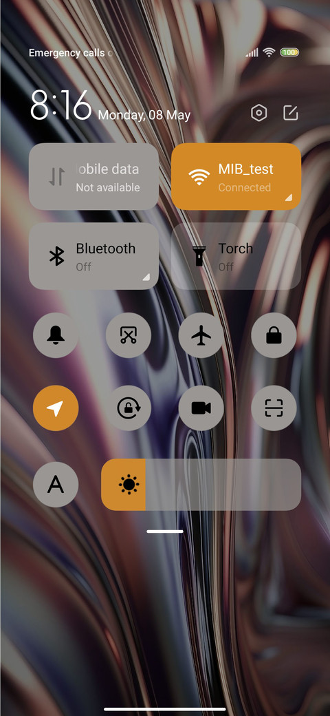 Liquid metal screenshot