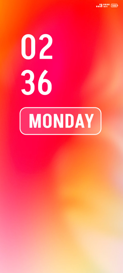 Gradient Orange screenshot