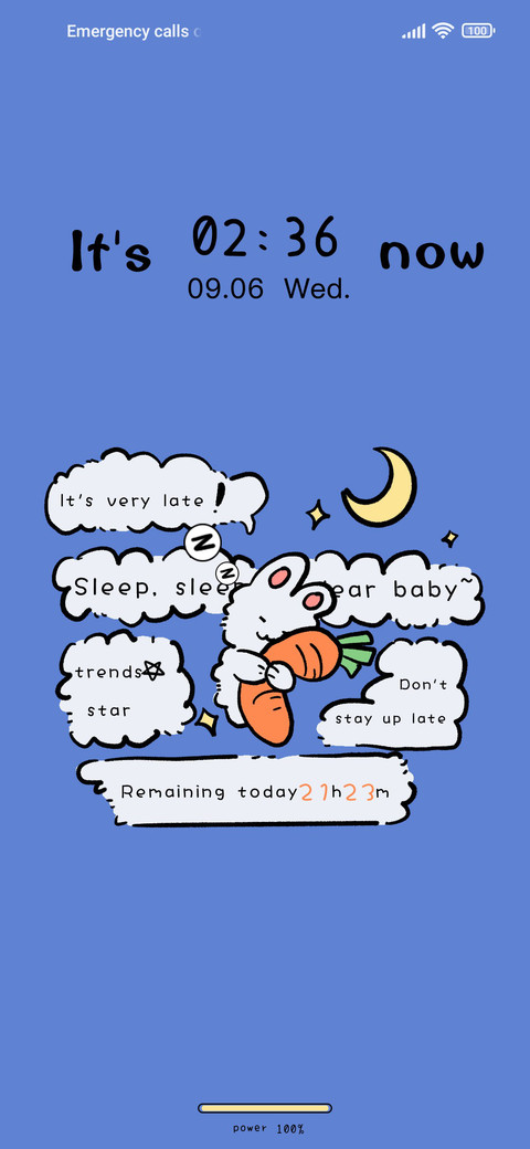 rabbit is sleeping screenshot