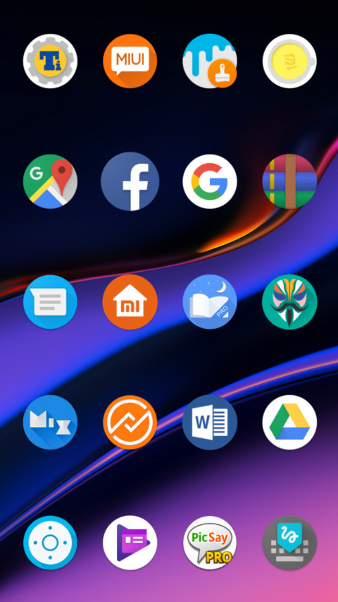 Android 9.0 Pie Dark screenshot