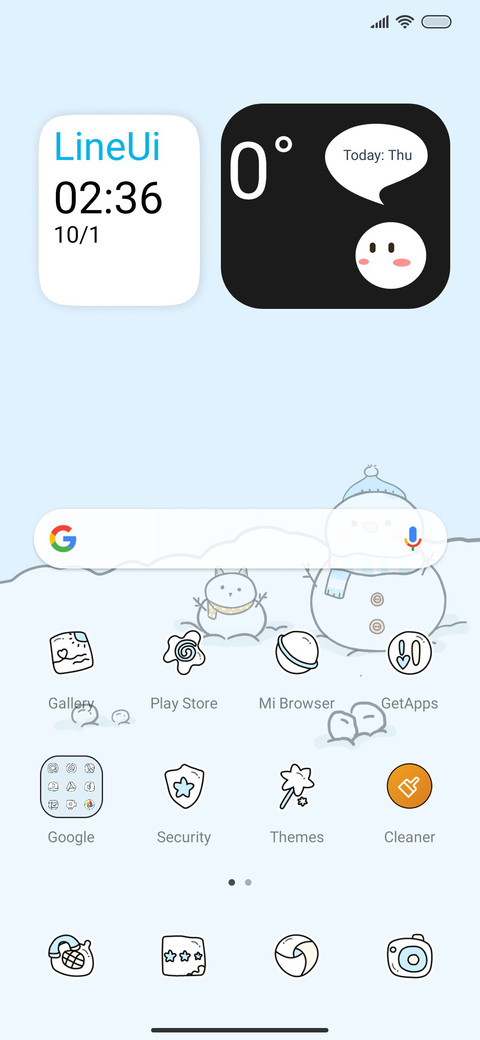 Snowman screenshot