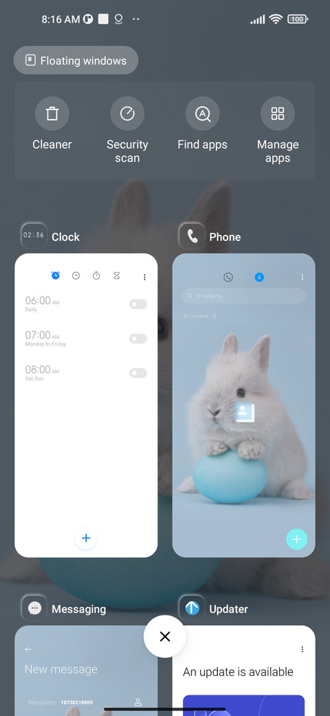 Cute rabbit screenshot