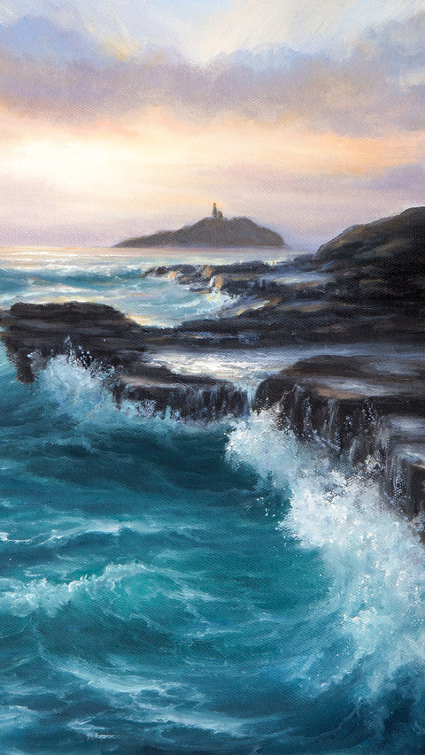 Rough Waves illustration screenshot