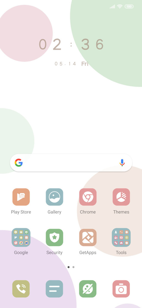 Plain Circle screenshot