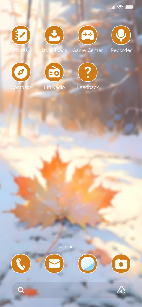 Maple leaf screenshot