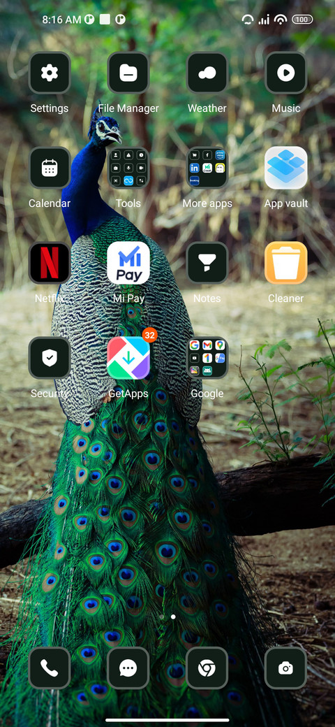 Peacock screenshot