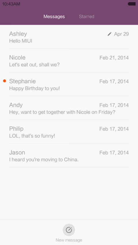 1ST Theme from chiru screenshot