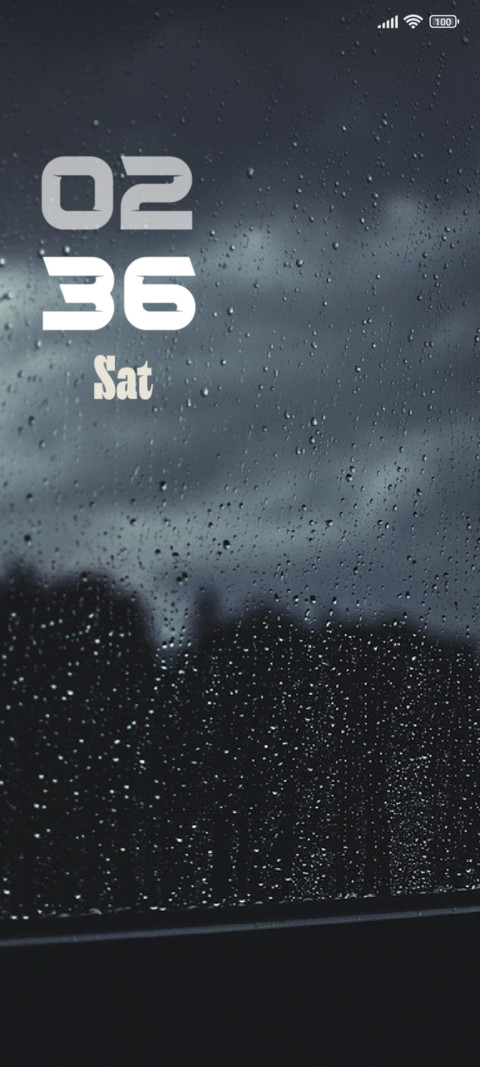 Rainy Window screenshot