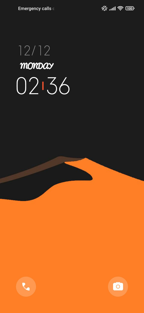 Orange screenshot