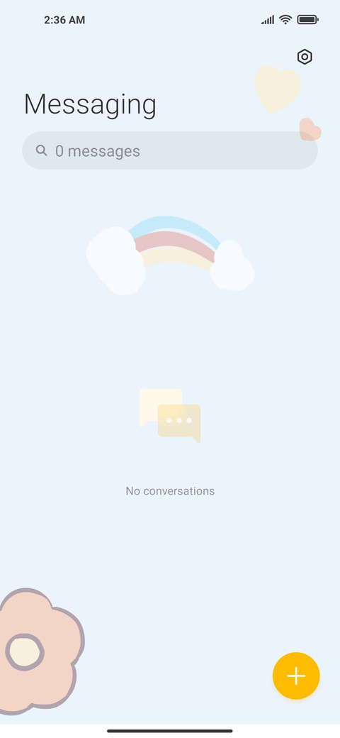 Cute bunny notes screenshot