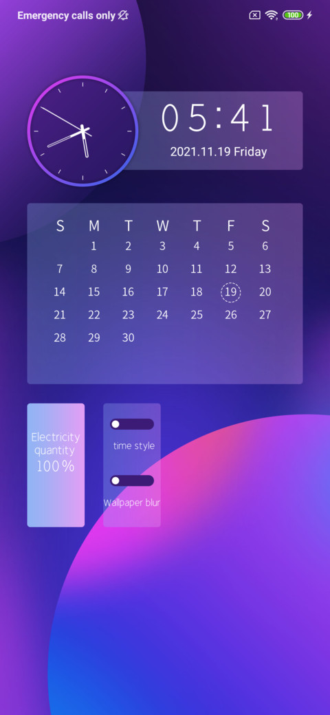 Gradient screenshot