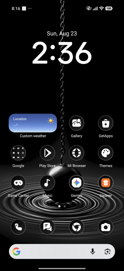 Noir Ripple screenshot