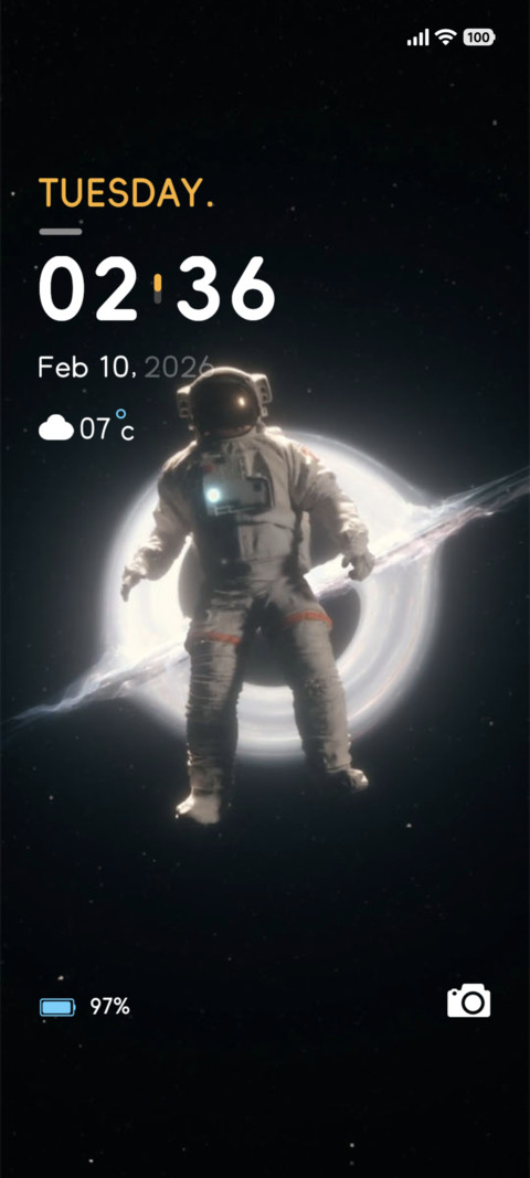 深邃星空 桌面联动 screenshot