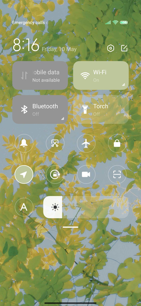 Eye care green screenshot