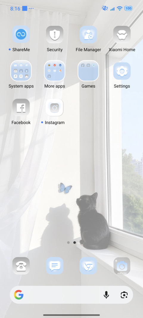 Cat‑Butterfly screenshot