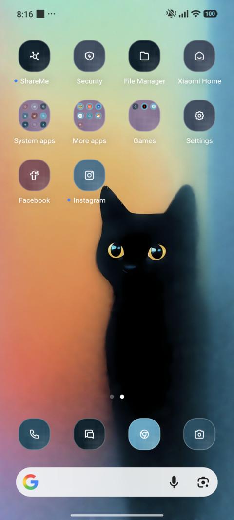 Neon Cat screenshot