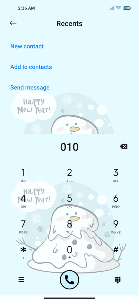 Cute Snowman screenshot